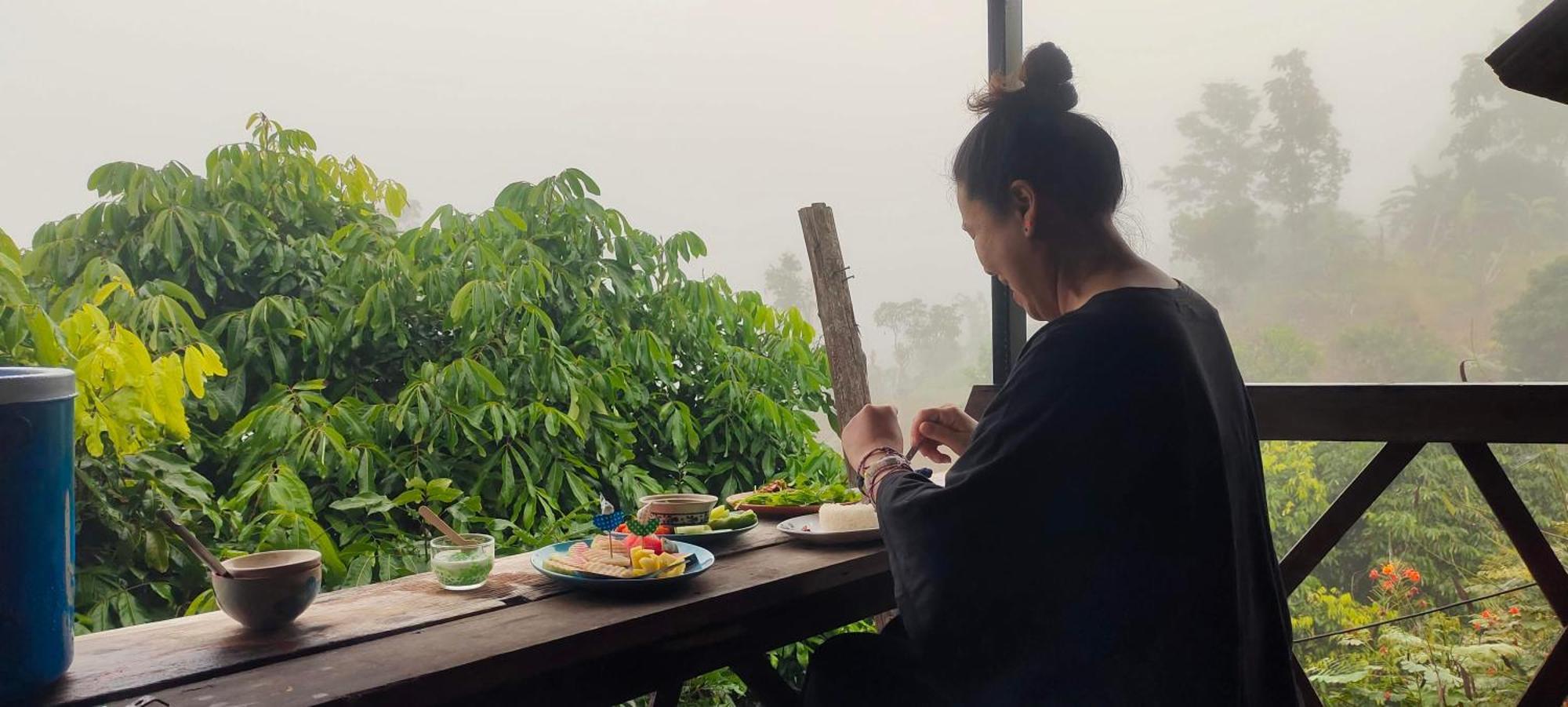 Baan 2 Dao Farmstay Chiang Dao Exteriör bild