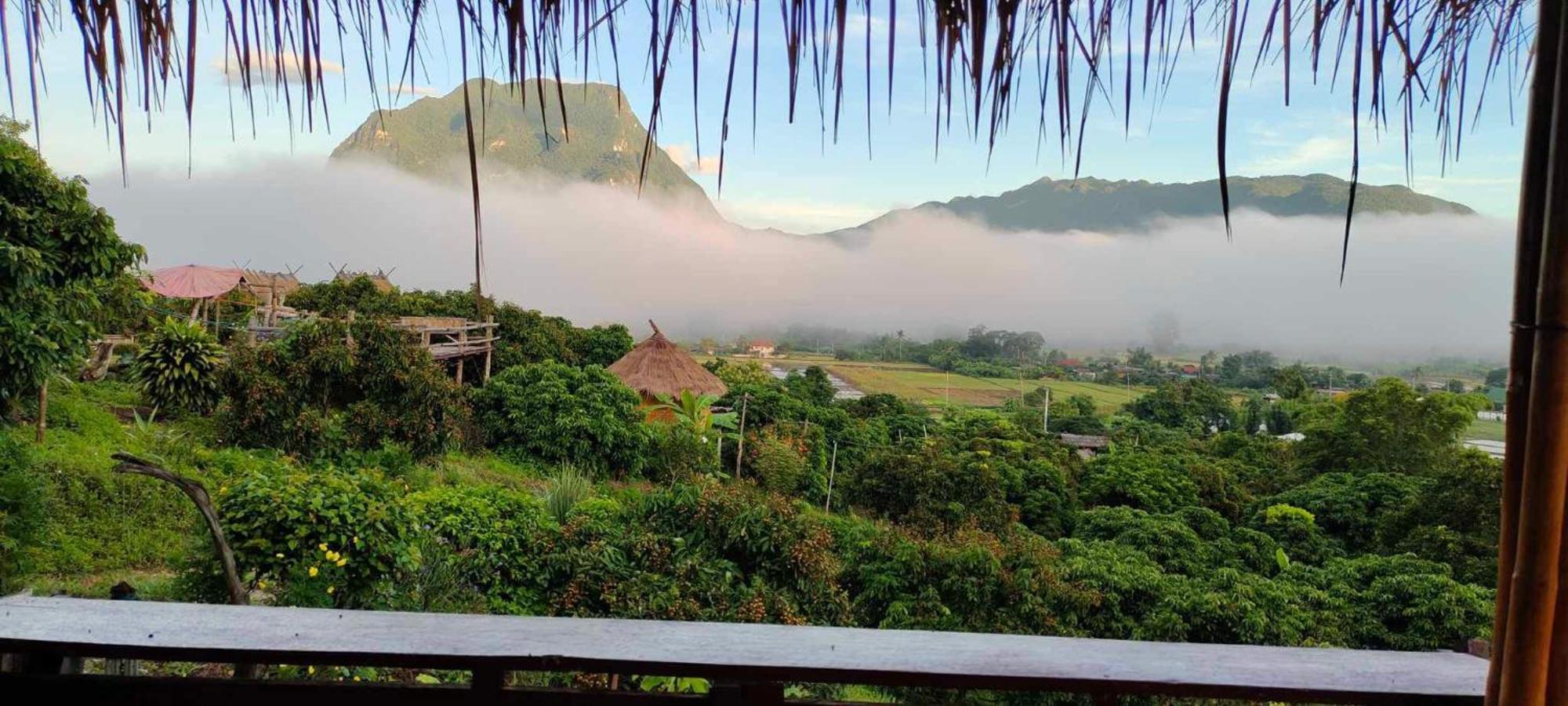 Baan 2 Dao Farmstay Chiang Dao Exteriör bild